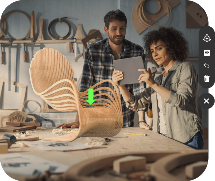 Using Augmented Reality for Business Data Visualization